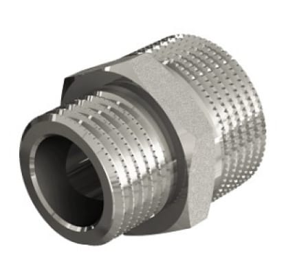 Ниппель ELSEN, НН, 3/4", 1", TIN латунь, переходной