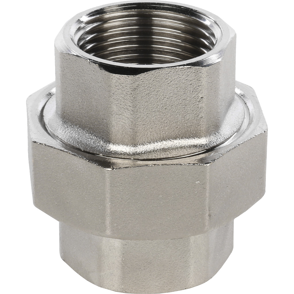 Разъемное соединение американка STOUT 1" ВB (никелированное)