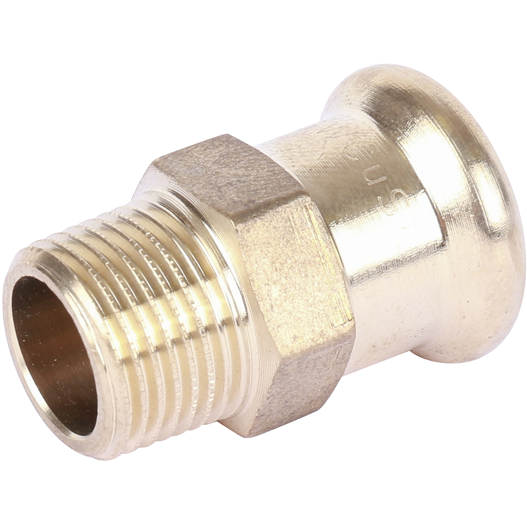 Ниппель Sanha 15x1/2 ВПр-НР переходной бронза 8243G