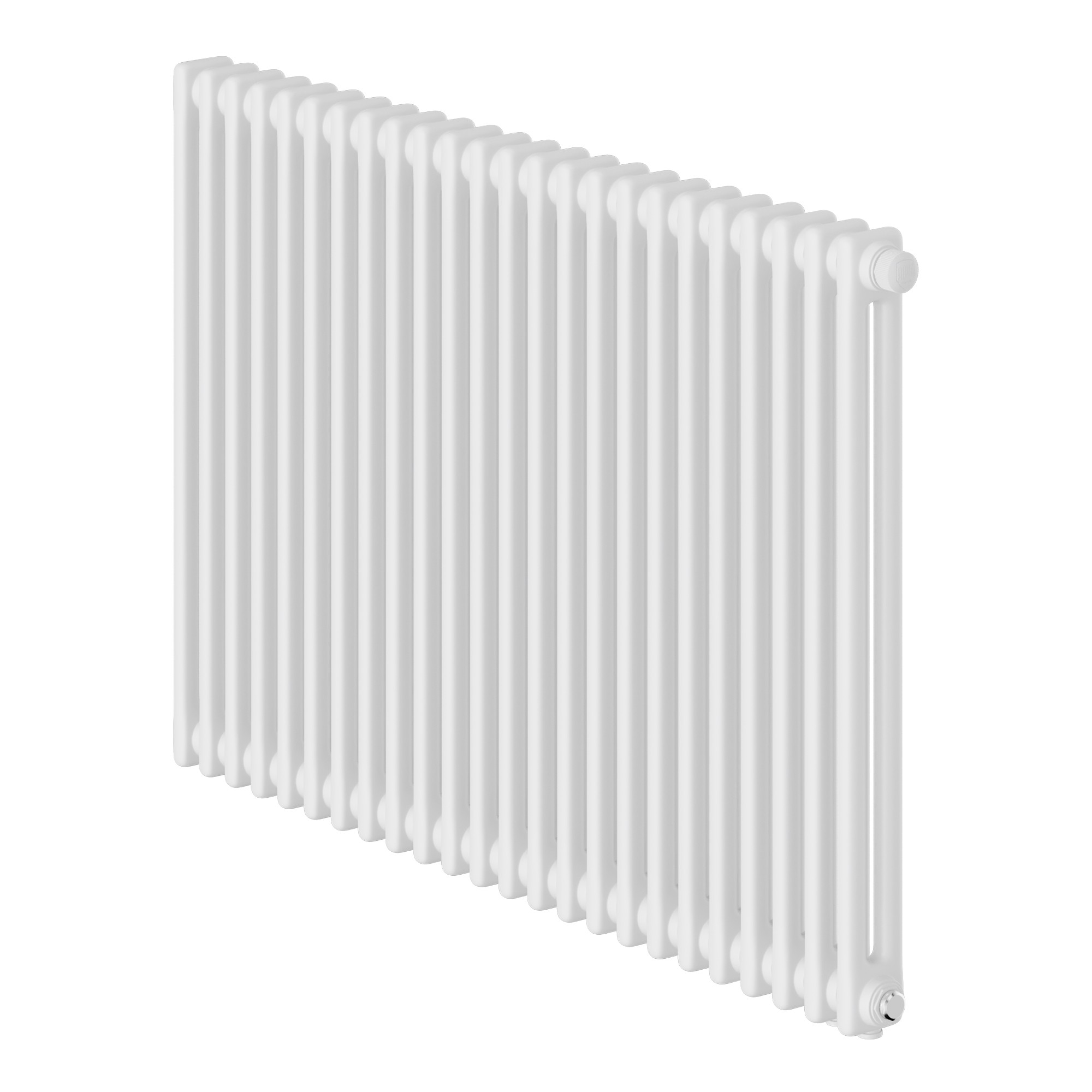 Стальной трубчатый радиатор Royal Thermo Insignia VC2050 - 24 секции (белый) нижнее подключение
