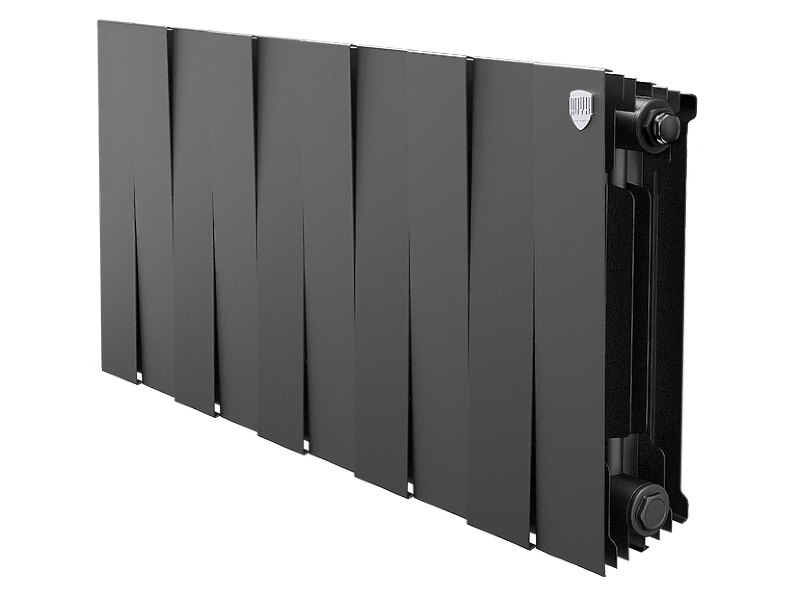 Радиатор биметаллический Royal Thermo PianoForte 300 /Noir Sable x 10 секций