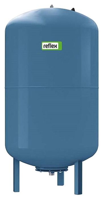 Расширительный бак, Reflex, DE 100/16, максимальное давление, бар-16, присоединение-G 1", синий