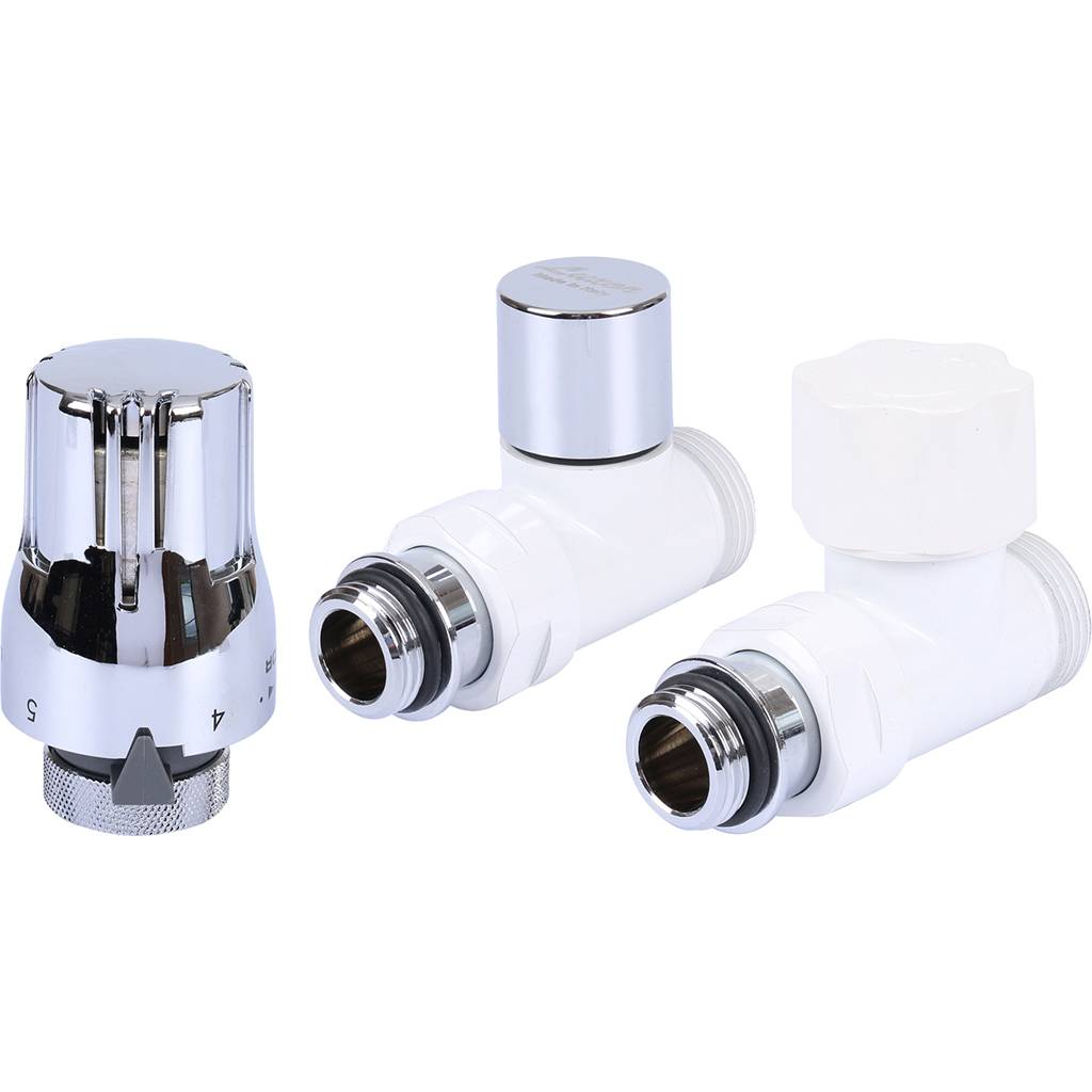 Термостатический комплект LUXOR KT 258/A 1/2 EK прямой (RD258/A+DD78/A+TA1200)