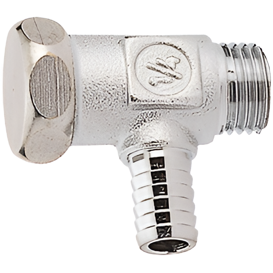 Кран шаровой Giacomini R65D 3/8" Ру42 НР-штуцер (сливной)