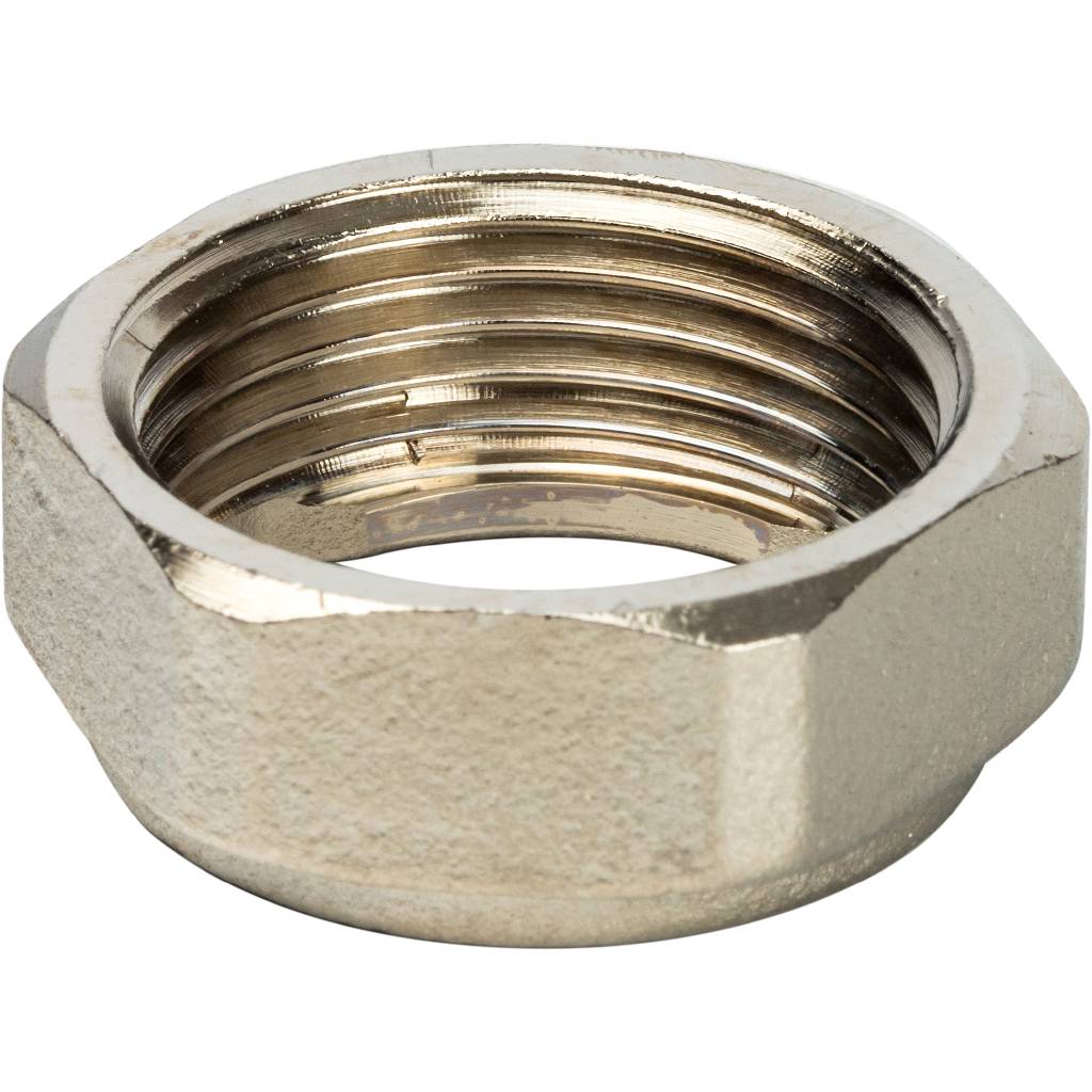 STOUT Разъемное соединение с плоским уплотнением (никелированное 1")