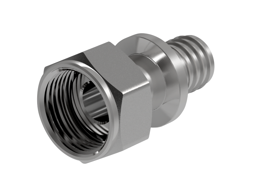 Соединение прямое Royal Thermo AXIOpress 16х1/2" с накидной гайкой