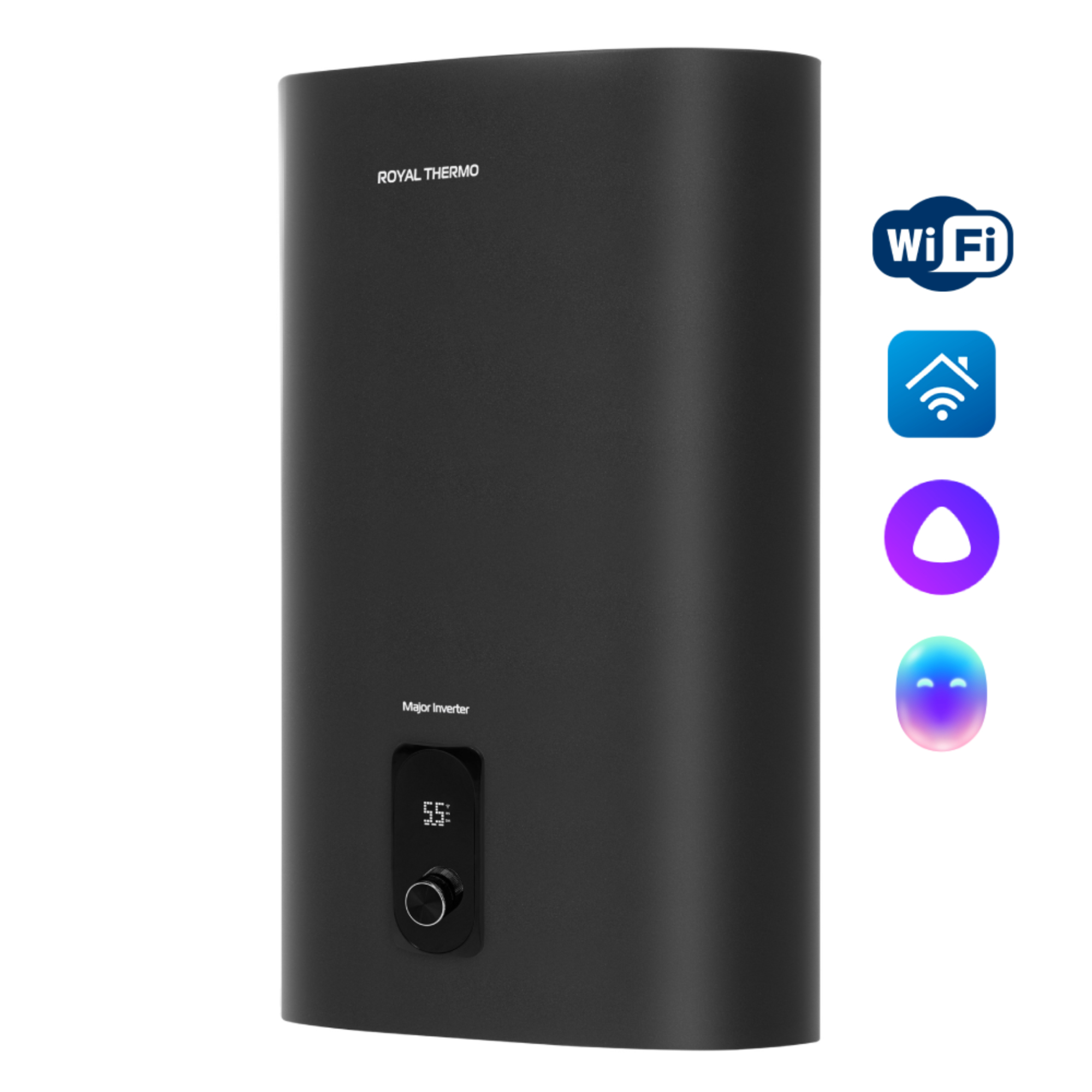 Накопительный водонагреватель Royal Thermo RWH 30 Major Inverter Grafit 30л., 2кВт (графит)