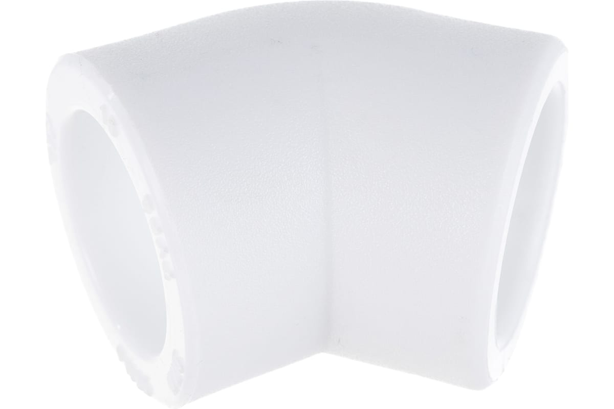 Угольник 45° РосТурПласт PP-R Дн25 (белый)