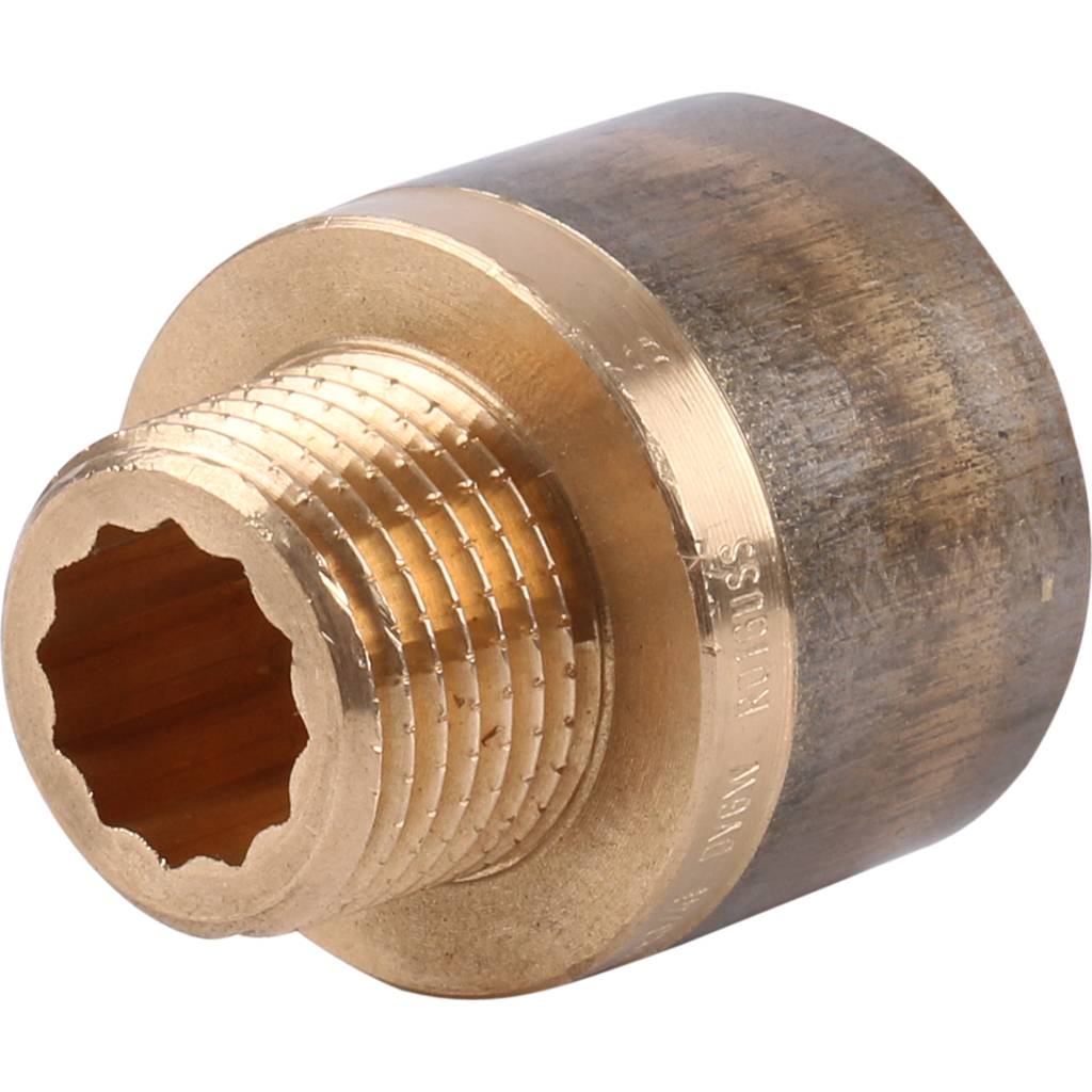 Viega 3242 Муфта переходная ВР-НР, 1/2х3/4, бронза