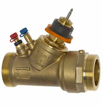 Клапан балансировочный HEIMEIER TA-Modulator 2" автоматический комбинированный Tmax = 90°C