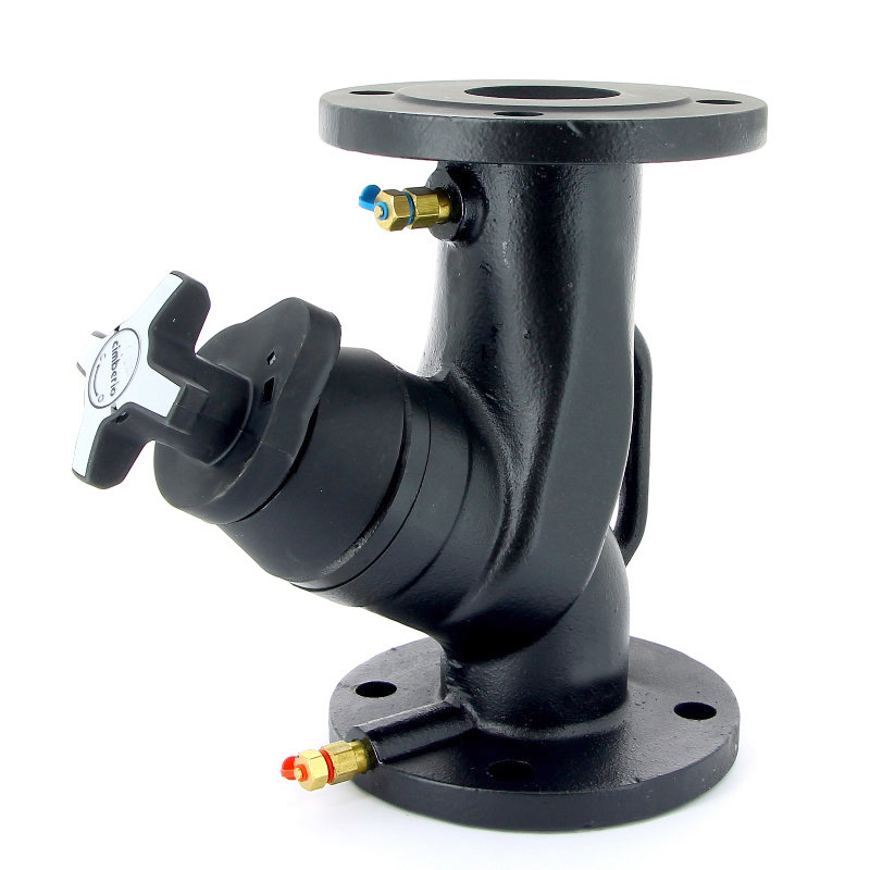 Клапан балансировочный Cimberio CIM 3739B DN 125 ручной с измерительными ниппелями