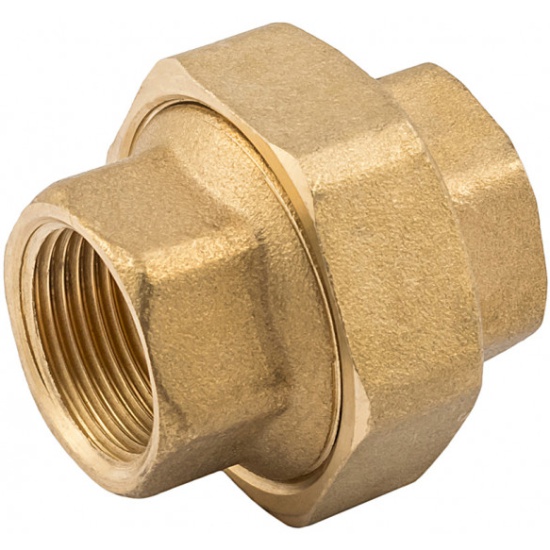 Сгон прямой, американка ELSEN ВВ 3/4", латунь