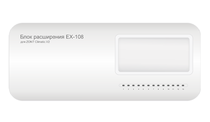 Блок расширения ZONT EX-108 для Climatic.V2