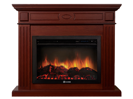 Портал Firelight Bianco 30 (шпон Красное Дерево)