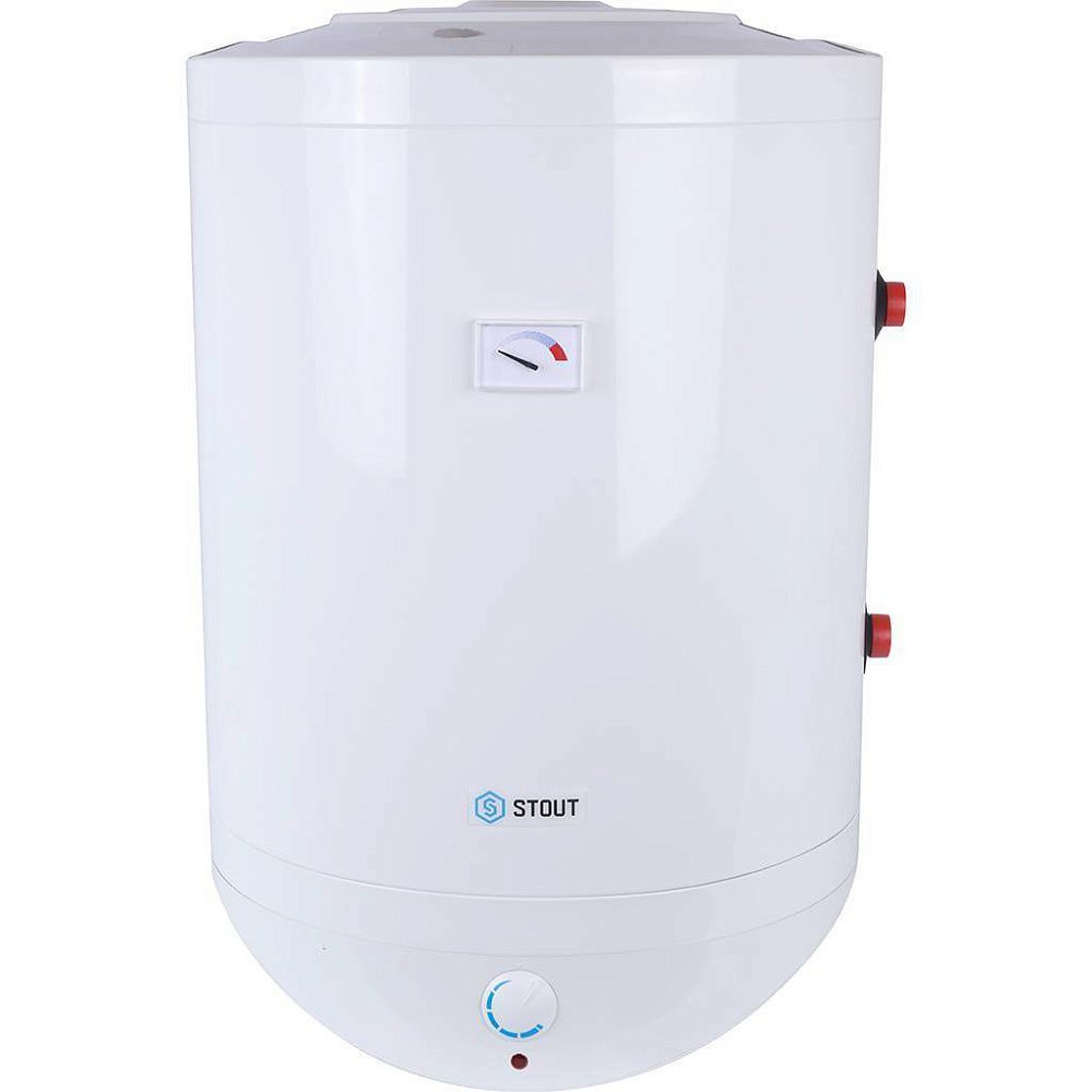 Накопительный комбинированный водонагреватель STOUT 75 л ТЭН 2,4 кВт настенный 