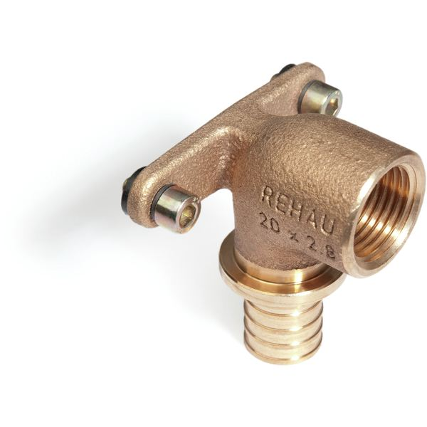 REHAU RAUTITAN Угольник настенный с внутренней резьбой 25-Rp 3/4 RX