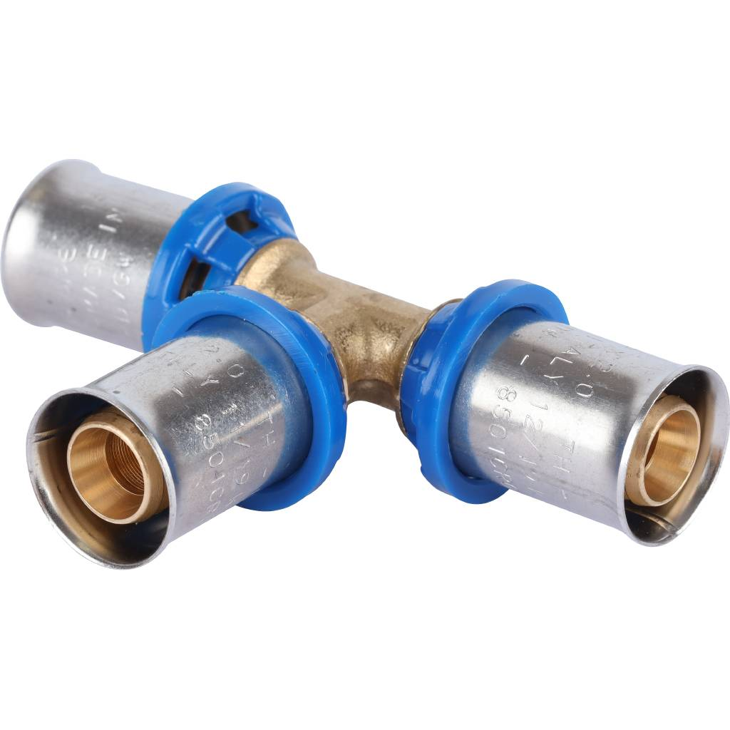 Тройник равнопроходный APE 16 (2.0) x 16 (2.0) x 16 (2.0) для металлопластиковых труб