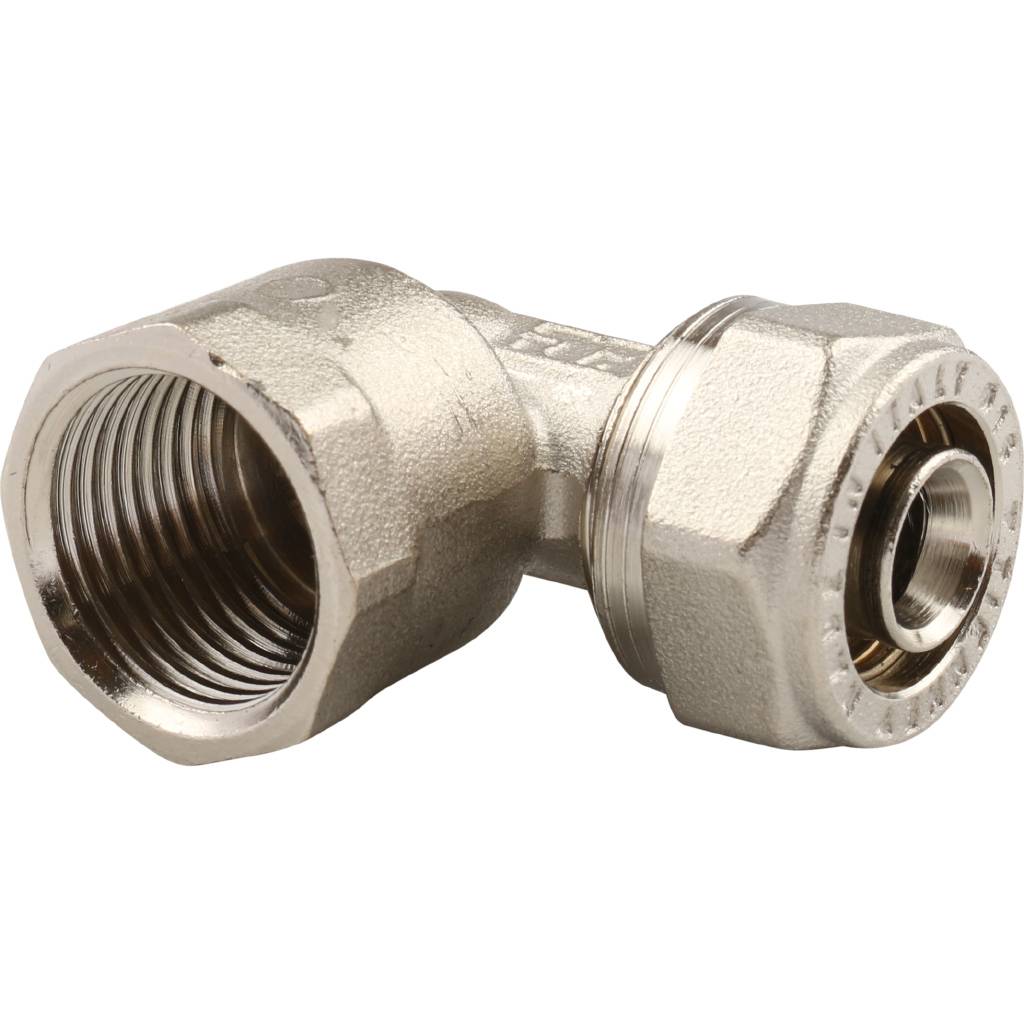 Угольник TIEMME 16х1/2 с внутренней резьбой