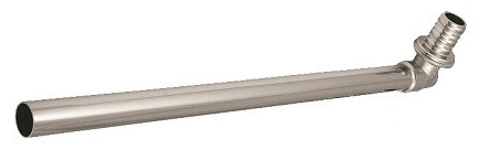 Трубка Г-образная ELSEN Monolit 16 L=500мм для подключения к радиатору (медь)