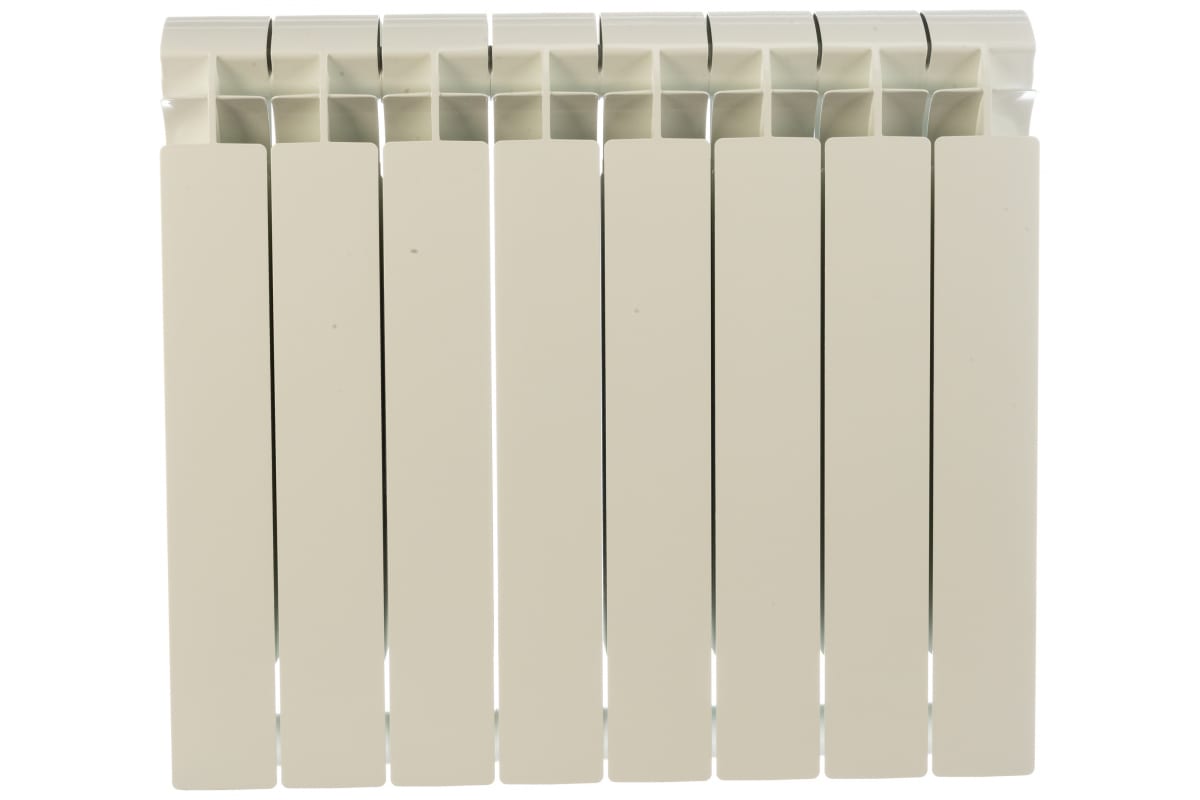 Радиатор биметаллический Global STYLE PLUS 500, 2 секции, боковое подключение