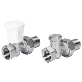 Комплект клапанов ручной регулировки Giacomini R706K 1/2" ВН прямой