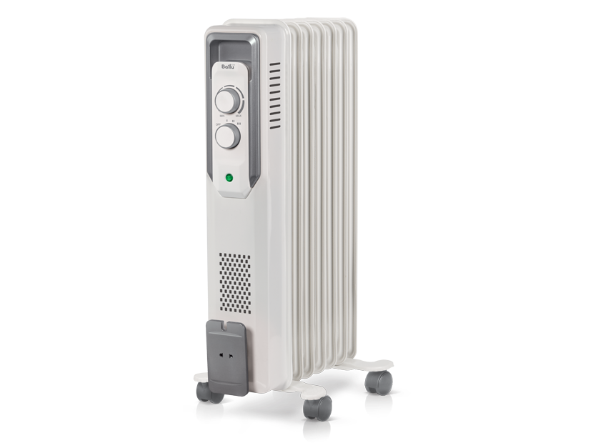 Масляный радиатор Ballu CUBE BOH/CB-07W 1500 (7 секций)