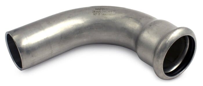 Отвод 90° RM Inoxpres Дн35 Ру16 пресс/труба (сталь нержавеющая AISI 316L)