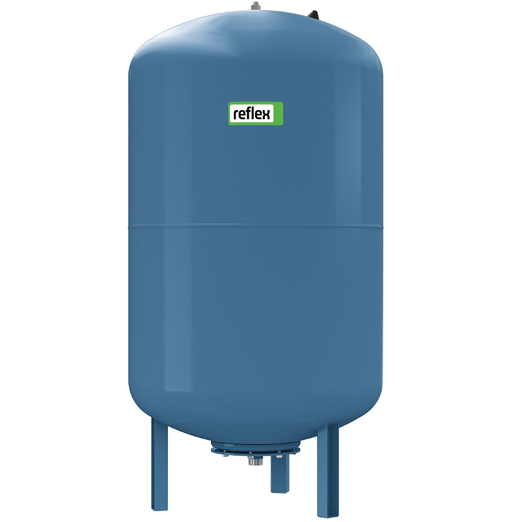 Расширительный бак, Reflex, DE 50/10, максимальное давление, бар-10, присоединение-G 1", синий