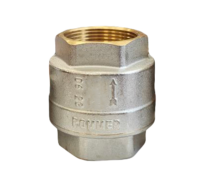 Обратный клапан ROMMER 2" пружинный муфтовый с пластиковым седлом