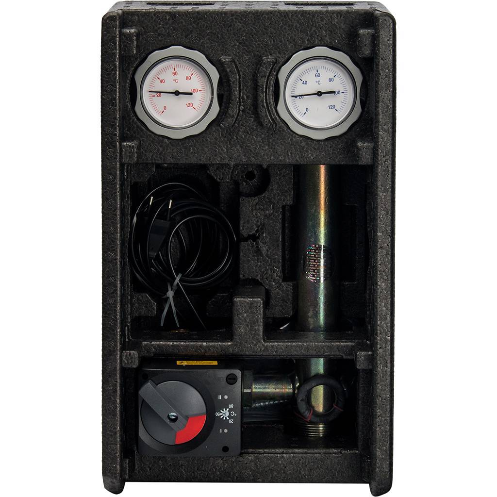 Насосная группа Meibes MK 1" без насоса электронный термостат 0-95 С