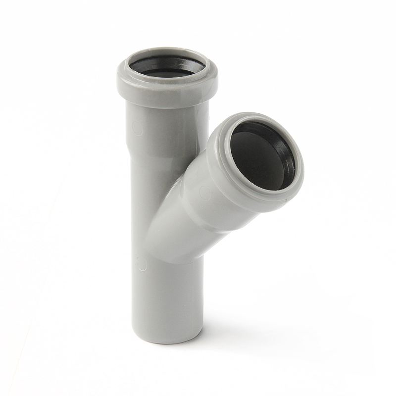 Тройник PRO AQUA PP-R 50x50/45° канализационный