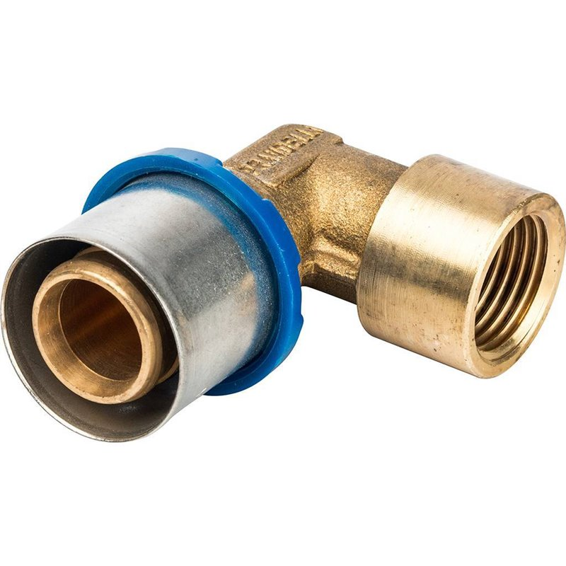 Угольник 90° Prandelli Multyrama 26х3,0x1/2" ВР профиль H, TH, U для металлопластиковых труб