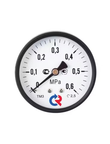 Манометр Росма ТМ-310Т.00 Дк63мм 0-1,6 МПа кл.1,5 G1/4" (осевой)
