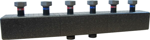 Коллектор Afriso KSV 125-3, до 70 кВт, 3 м³/ч, для 3 насосных групп