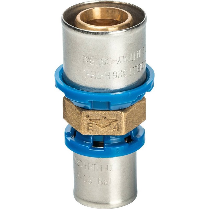 Муфта переходная Prandelli Multyrama 26.3х20,2 профиль H,TH,U для металлопластиковых труб