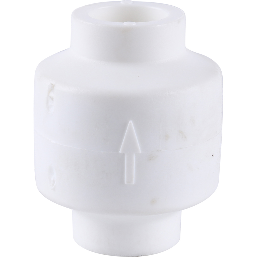 Kalde d=20 Обратный клапан для полипропиленовых труб под сварку (цвет белый)