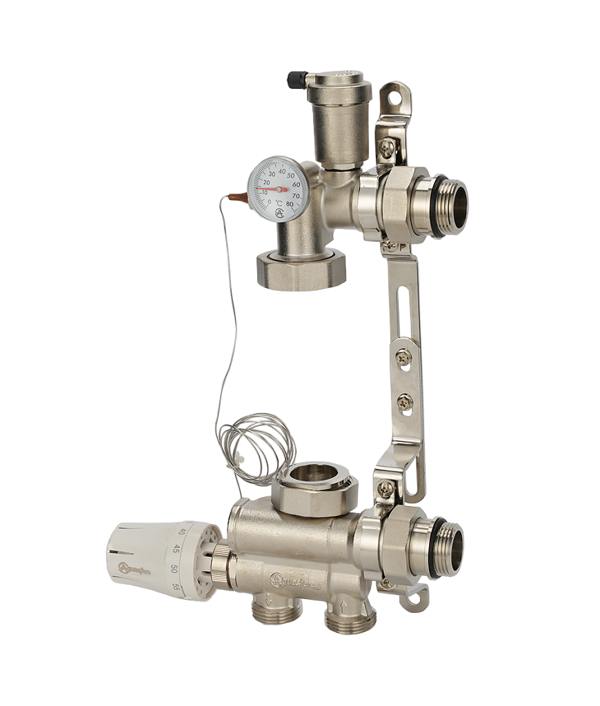 Насосно-смесительный узел Aquasfera 9510 1" (без насоса 130-180мм)