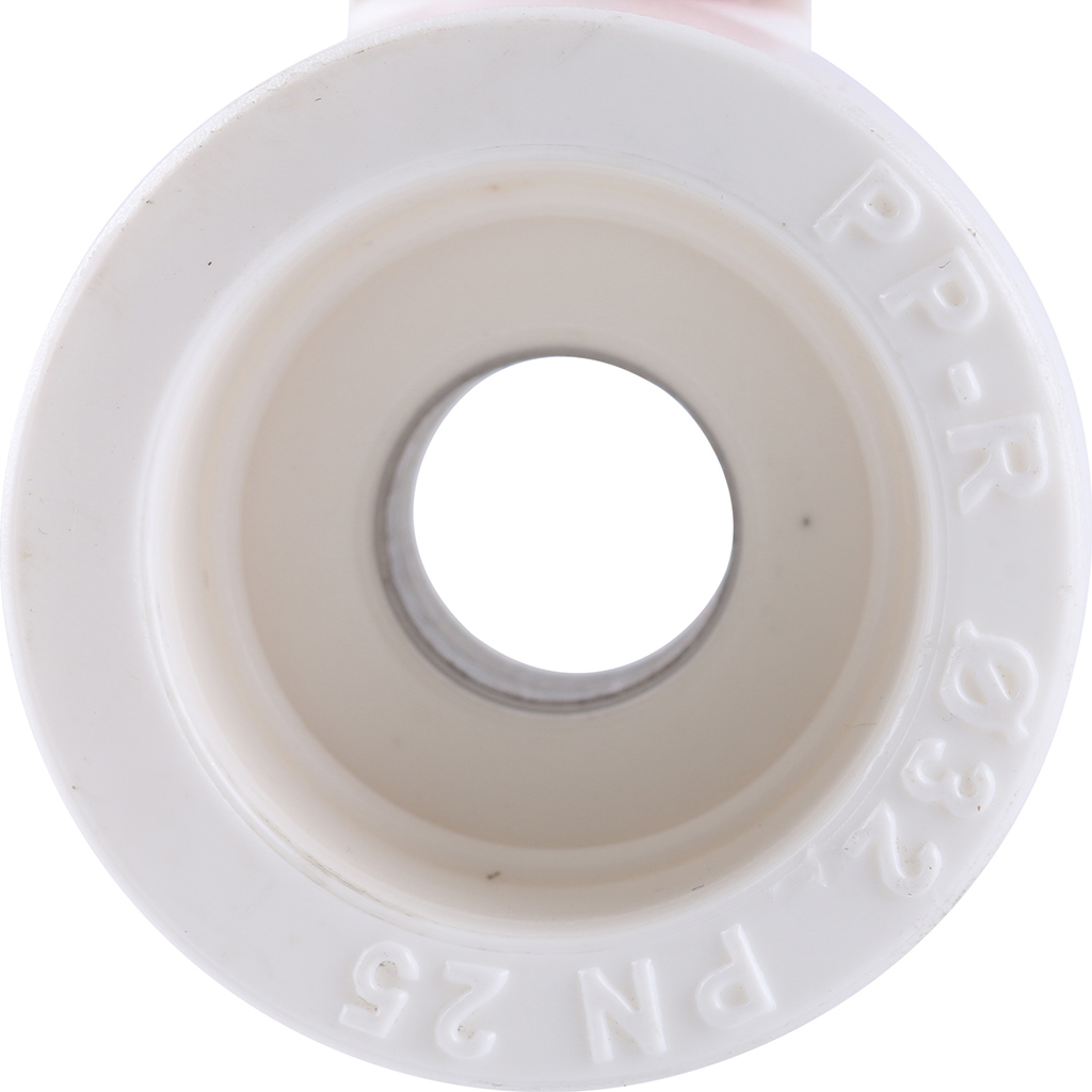 Kalde Мини-кран шаровой с красной ручкой для полипропиленовых труб d=32