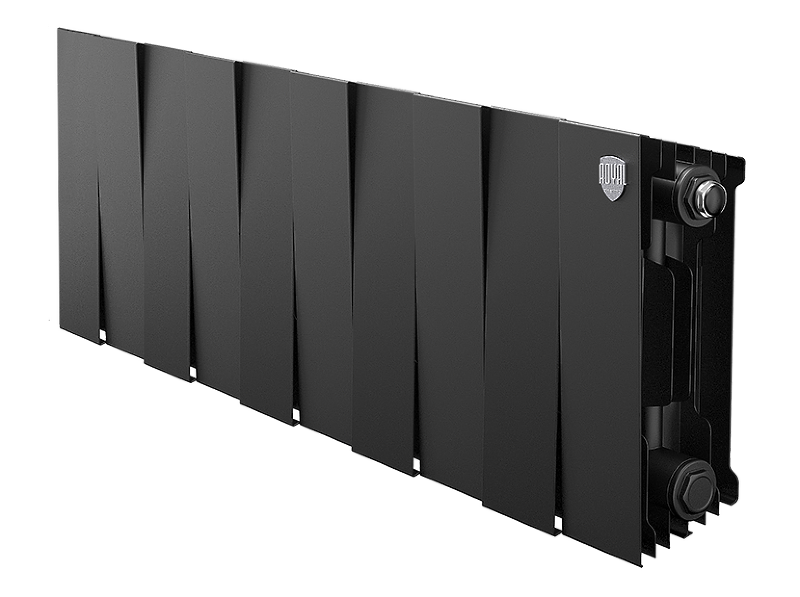 Радиатор биметаллический Royal Thermo PianoForte 200 /Noir Sable x 10 секций