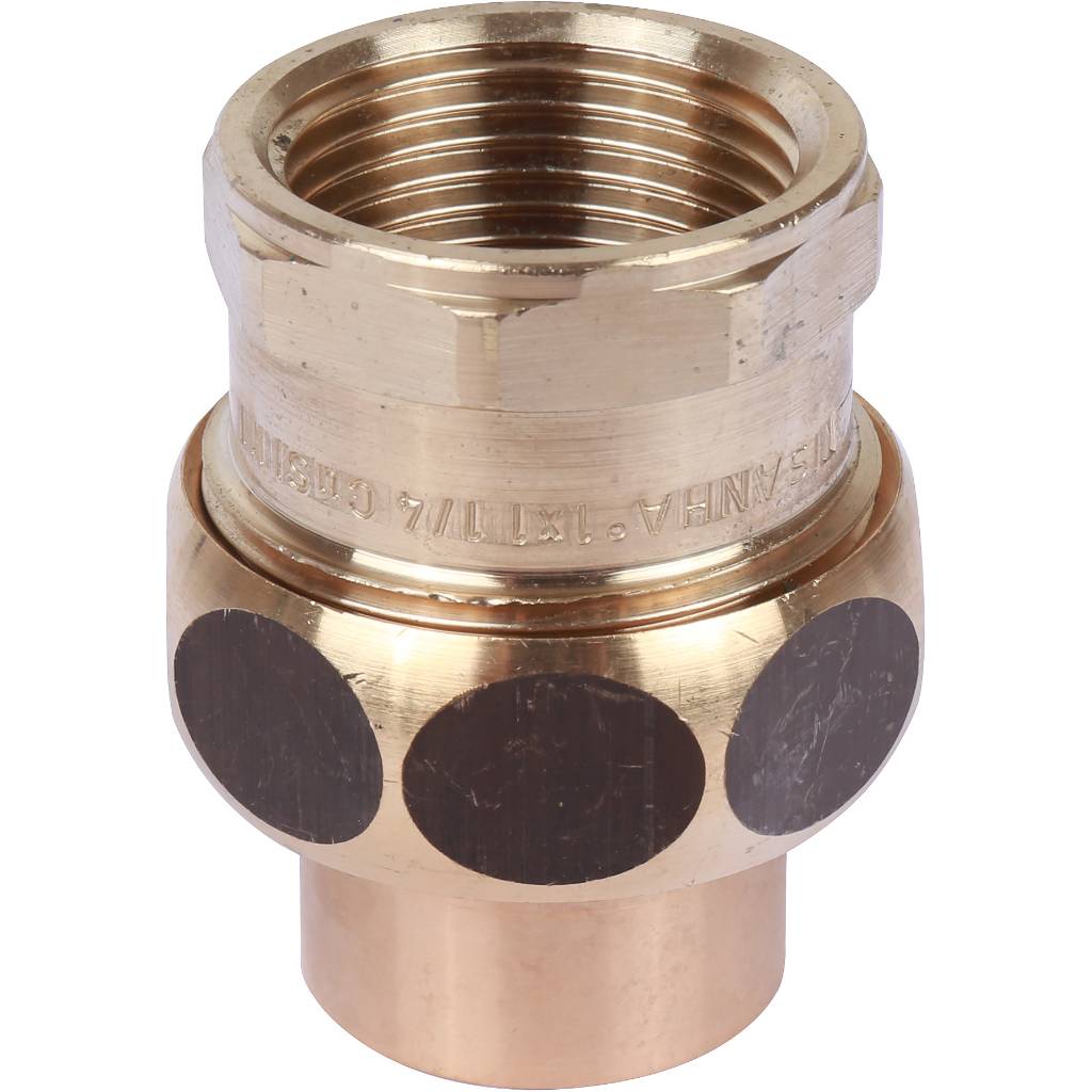 Сгон Sanha 28x1 ВП-ВР самоуплотняющийся под пайку 4340g бронза