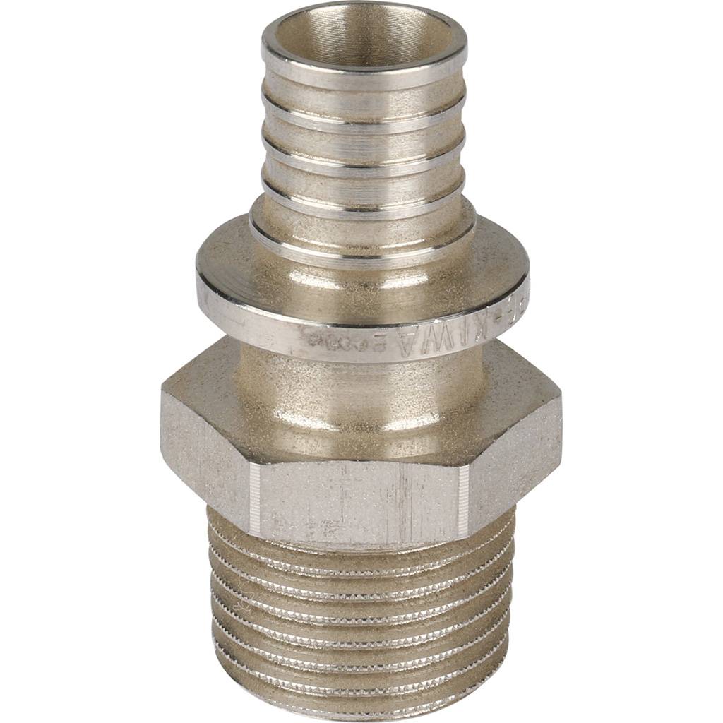 REHAU RAUTITAN Переходник из нержавеющей стали с наружной резьбой 16 - R 1/2