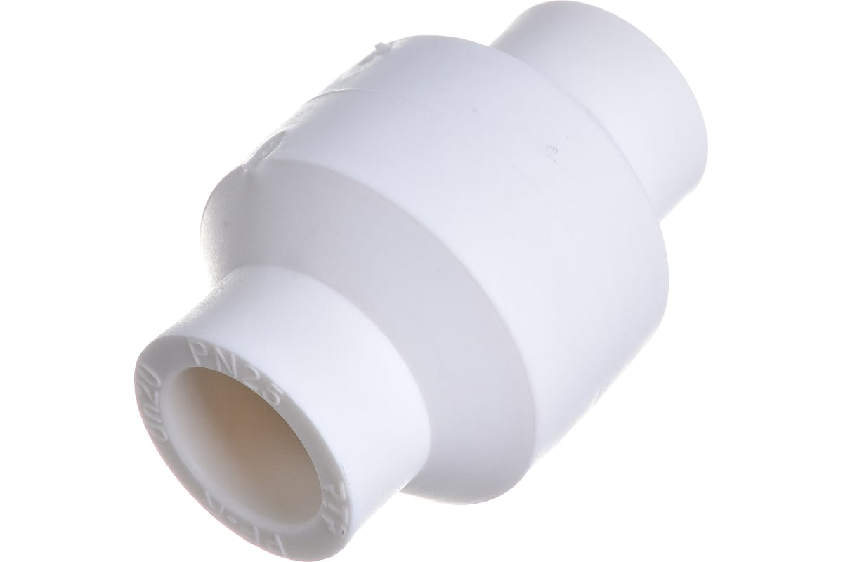 Обратный клапан РосТурПласт PP-R Дн20 (белый)