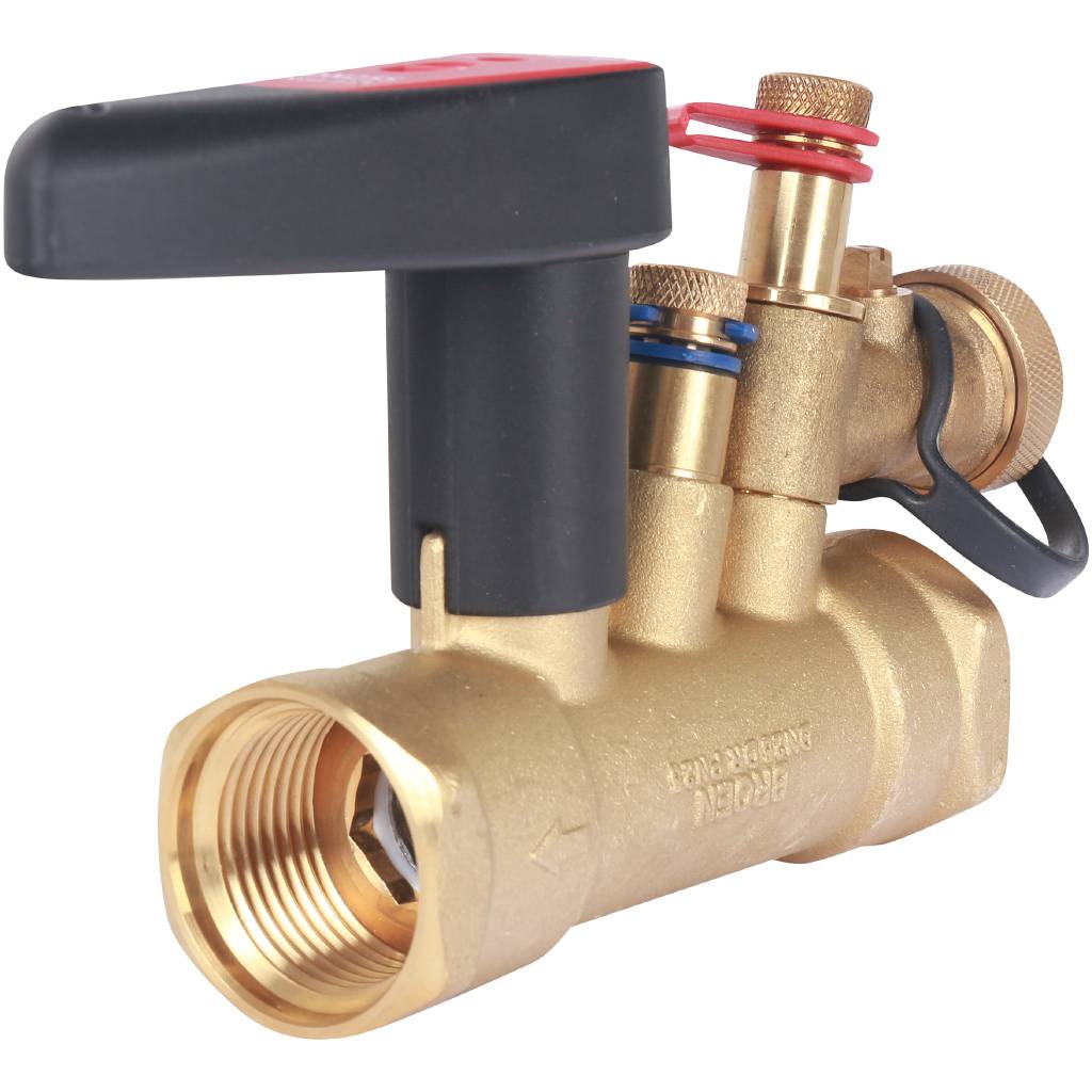 Клапан балансировочный BROEN Venturi FODRV DN25 PN25 Kvs=7,54 м3/ч ручной с дренажем 4555000S-001003