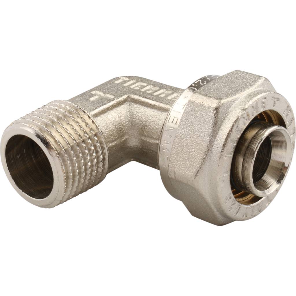 Угольник TIEMME 20х1/2 с наружной резьбой