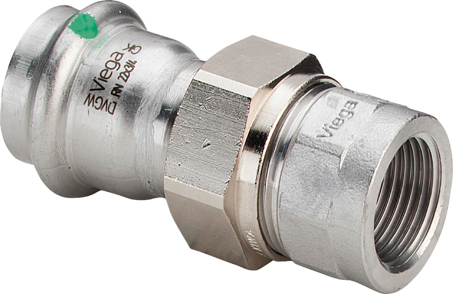 Разъемное соединение Viega Sanpress inox с SC-Contur 28 x 3/4" ВР