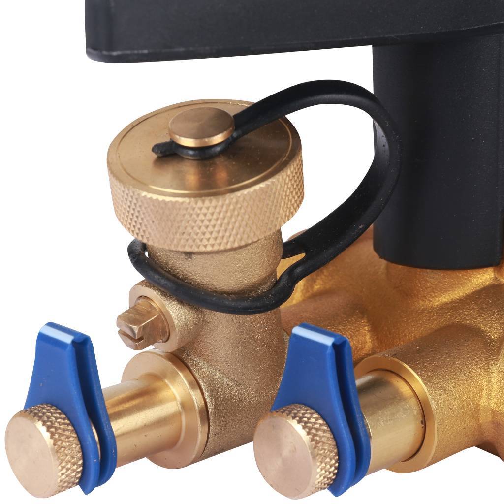 Клапан балансировочный BROEN V DN20S PN25 Kvs=4,4 м3/ч ручной резьбовой с дренажем 4451000S-001673