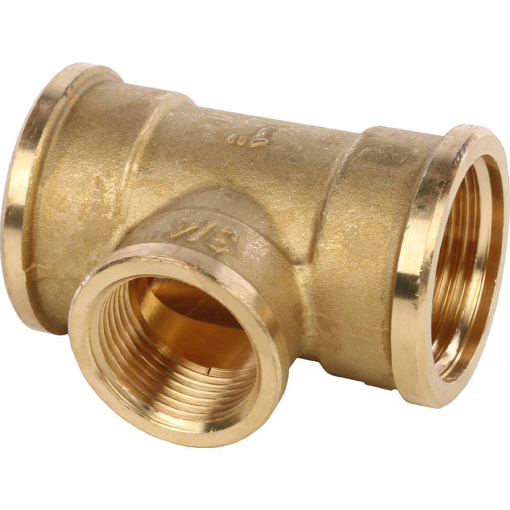 Тройник STOUT 1"х3/4"х1" переходной ВВ