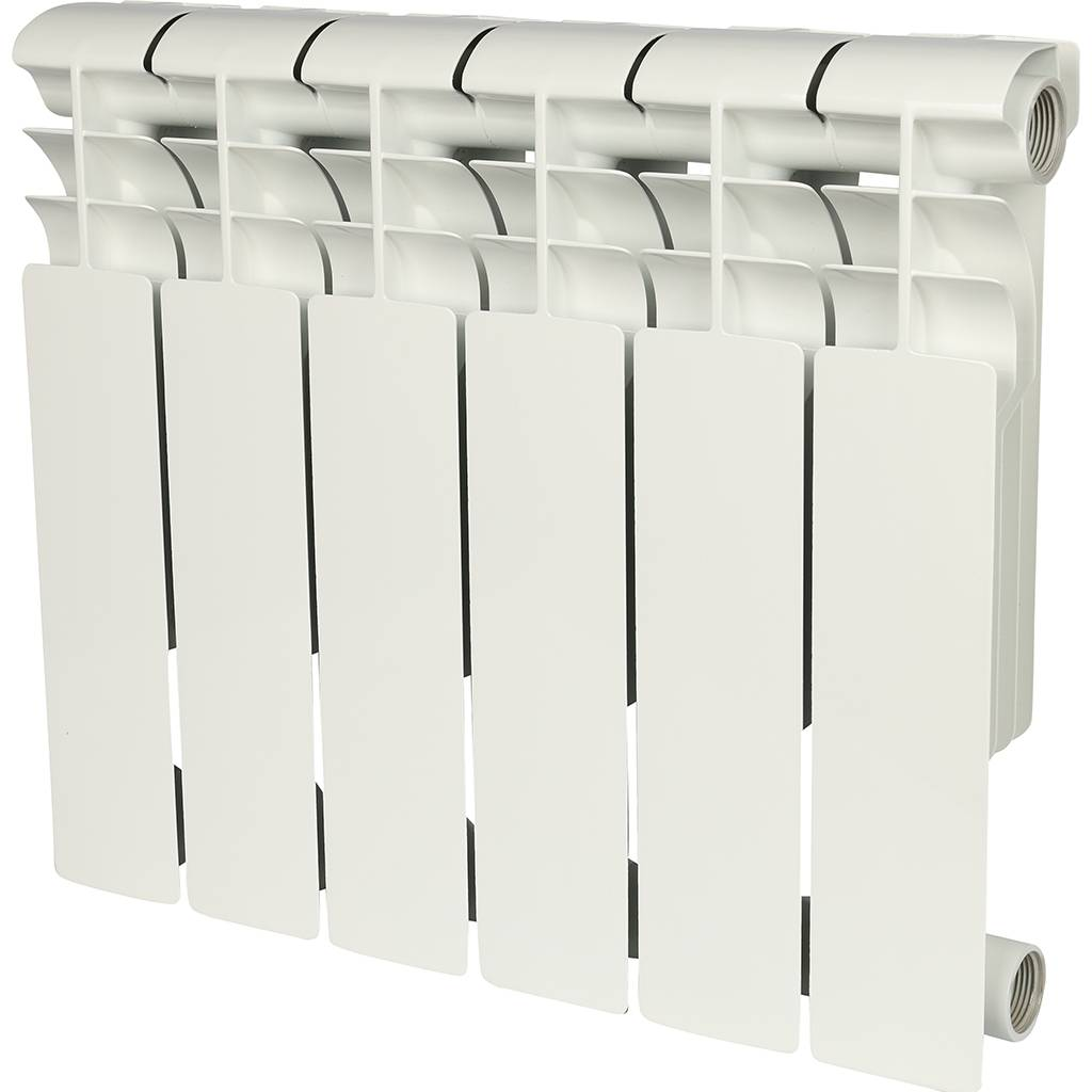 Радиатор биметаллический ROMMER Profi BM 350 (BI350-80-80-130) 350мм 6 секций