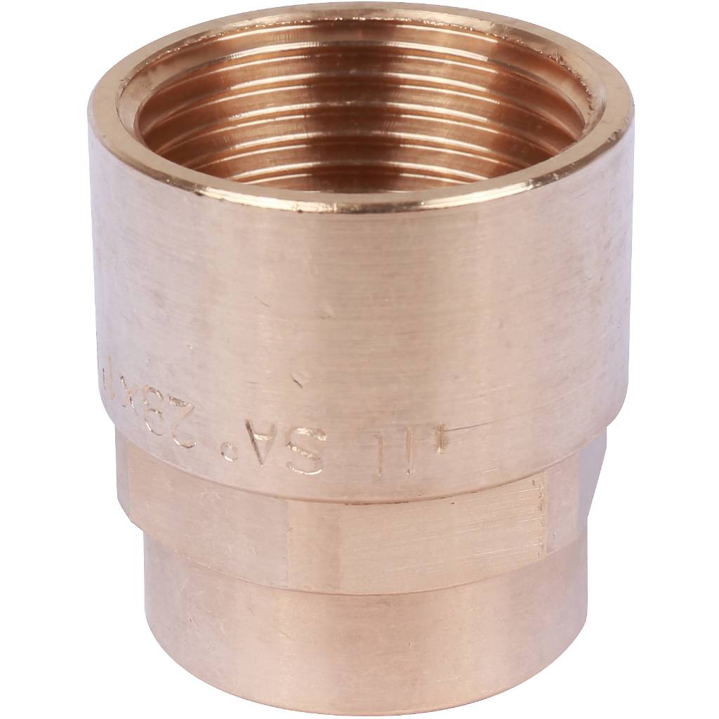 Переход Sanha 28x1 ВП-ВР под пайку 4270g бронза