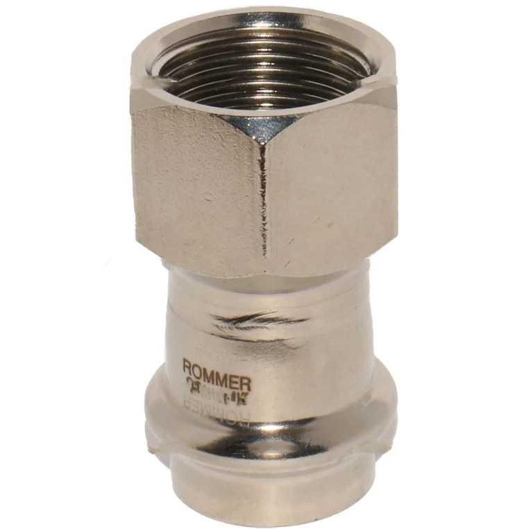 Переходник ROMMER 54х2 ВПр-ВР (нержавеющая сталь)